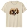 Cute Dog Face TShirt Happy Dog Lover GiftPet Animal Tee