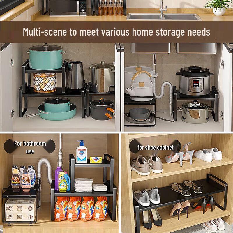 Multi-functional Kitchen Organizer Shelf