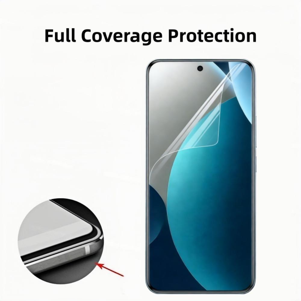 5 sztuk Ultra HD Pełne Pokrycie Folia Hydrożelowa do Redmi Note 15 14 13 Pro Plus 12 11 10 9 Pro 14S 12S 11S Ochrona Ekranu Anti-Scratch