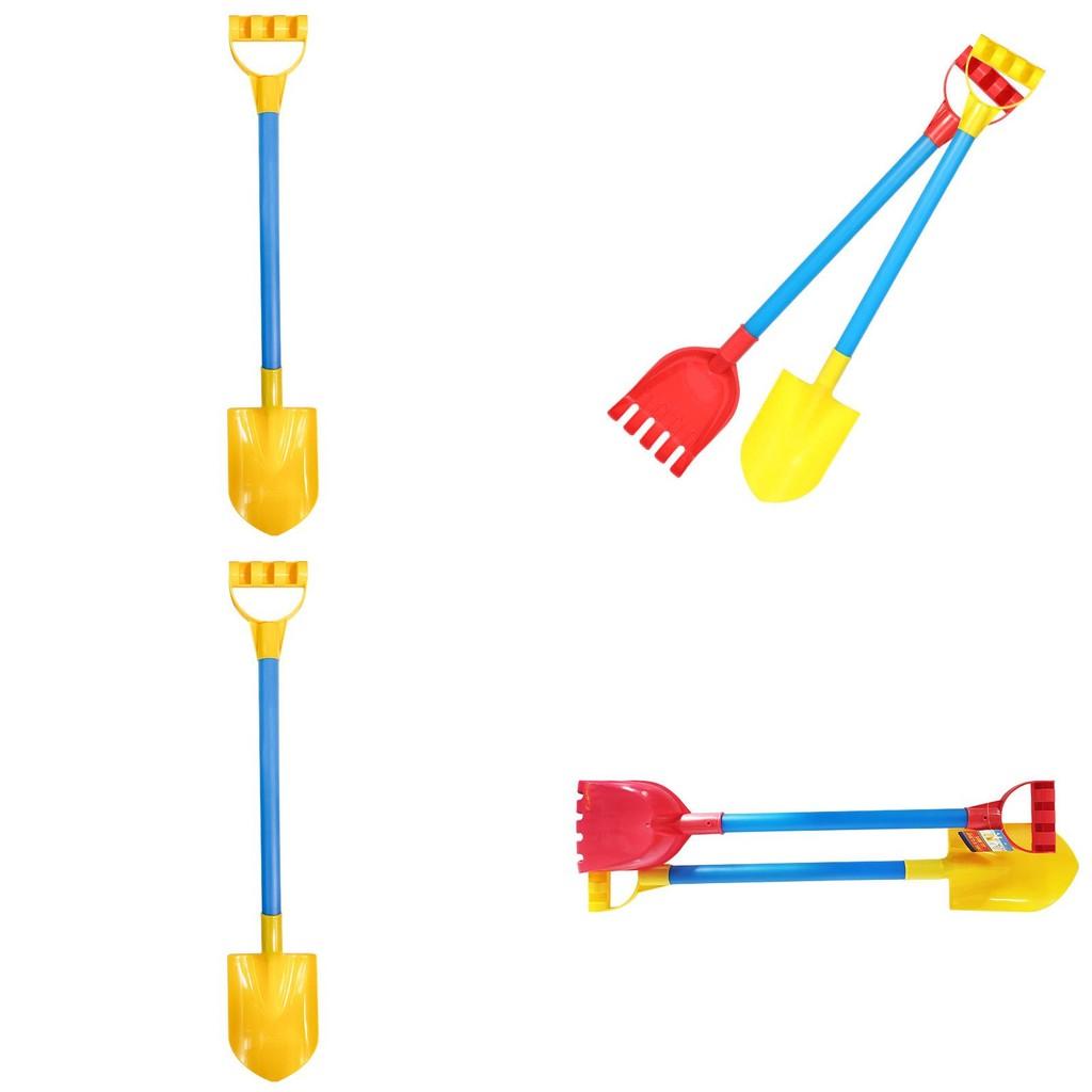 Wysokiej Jakości Narzędzia Plażowe Łopatka i Grabki Duży Rozmiar Zabawki Dla Dzieci 59cm*11.3cm