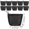 Wholesale Black Mesh Toiletry Bags Travel Makeup Bag Small Large Case Organizer Cosmetic Cases Toiletries Storage Handbag Pouch