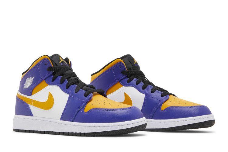 Air Jordan 1 Mid GS 'Lakers'