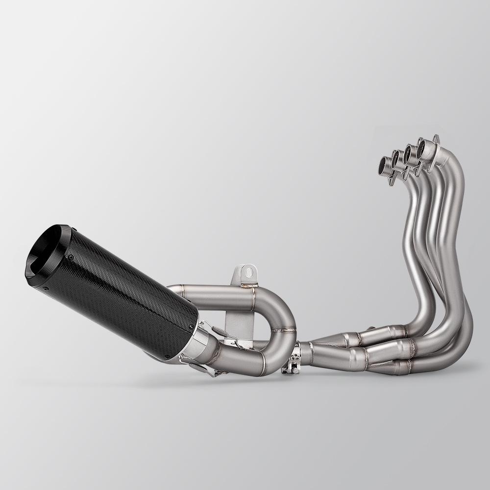 Compatible with Kayak 450RR Motorcycle 23-24: Full Exhaust Pipe Set for Custom Mods
