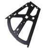 1 Pairs Cabinet Hinge Fan Shape 1/2/3 Layers Drawer Hinges Replacement Fittings Flip Frame Hinges Furniture Hardware