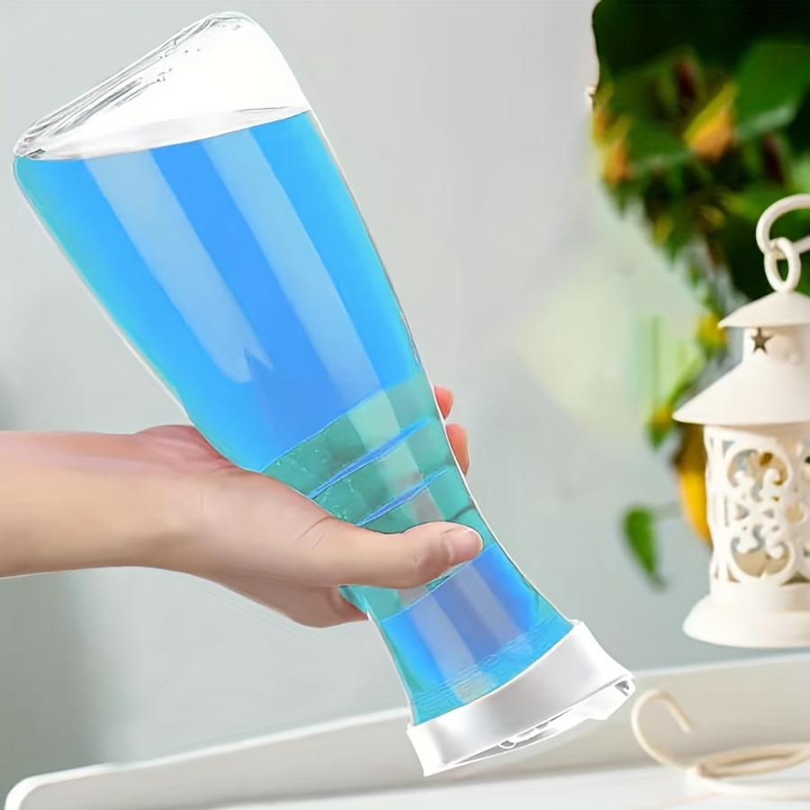 2/3er-Pack Klarer Behälter-Organizer Waschmittelspender 54 OZ Seifenspender für Waschmittel, Flüssigwaschmittelbehälter