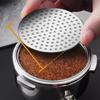 51/53/58mm Reusable Coffee Puck Screen 2pcs Double Layer Coffee Filter Fine Mesh Stainless Steel Coffee Filter Espresso Supplies