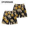 European And American Tropical Rainforest Plant Elements Men'S Casual Shorts Beach Pants