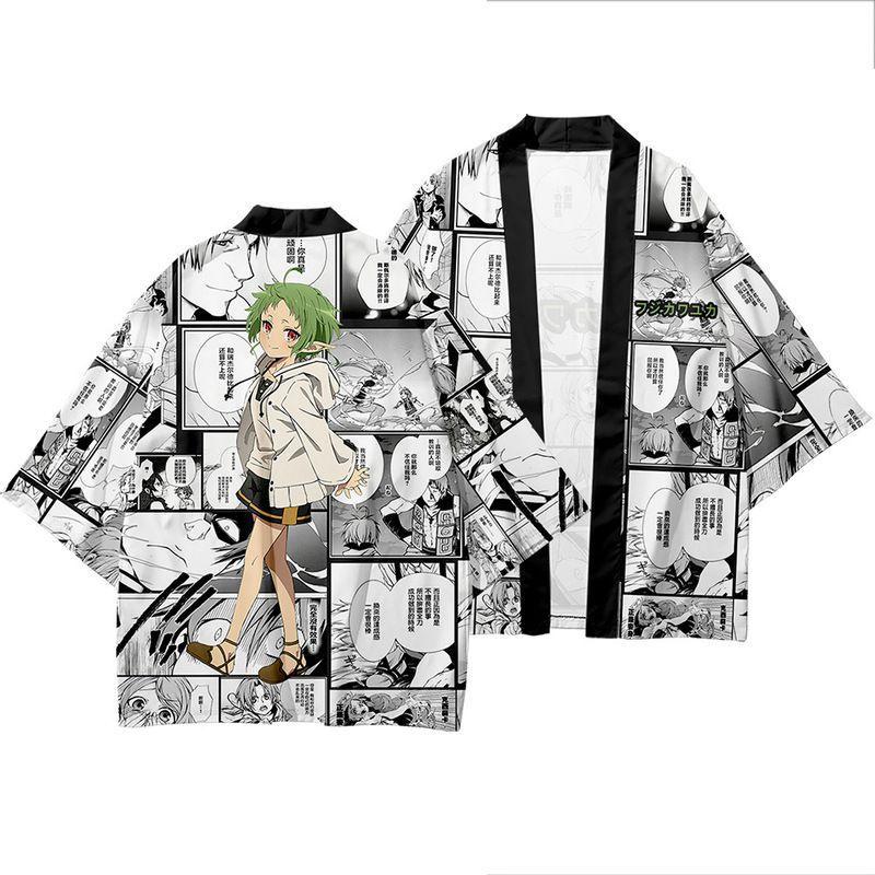 

Mushoku Tensei Перерождение безработного Манга Кимоно Рокси Мигурдия Косплей Косплеер 3,3XL