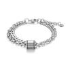 IMI Men's High-End Titanium Steel Hip Hop Bracelet YL659 - Trendy, Simple, and Stylish Jewelry