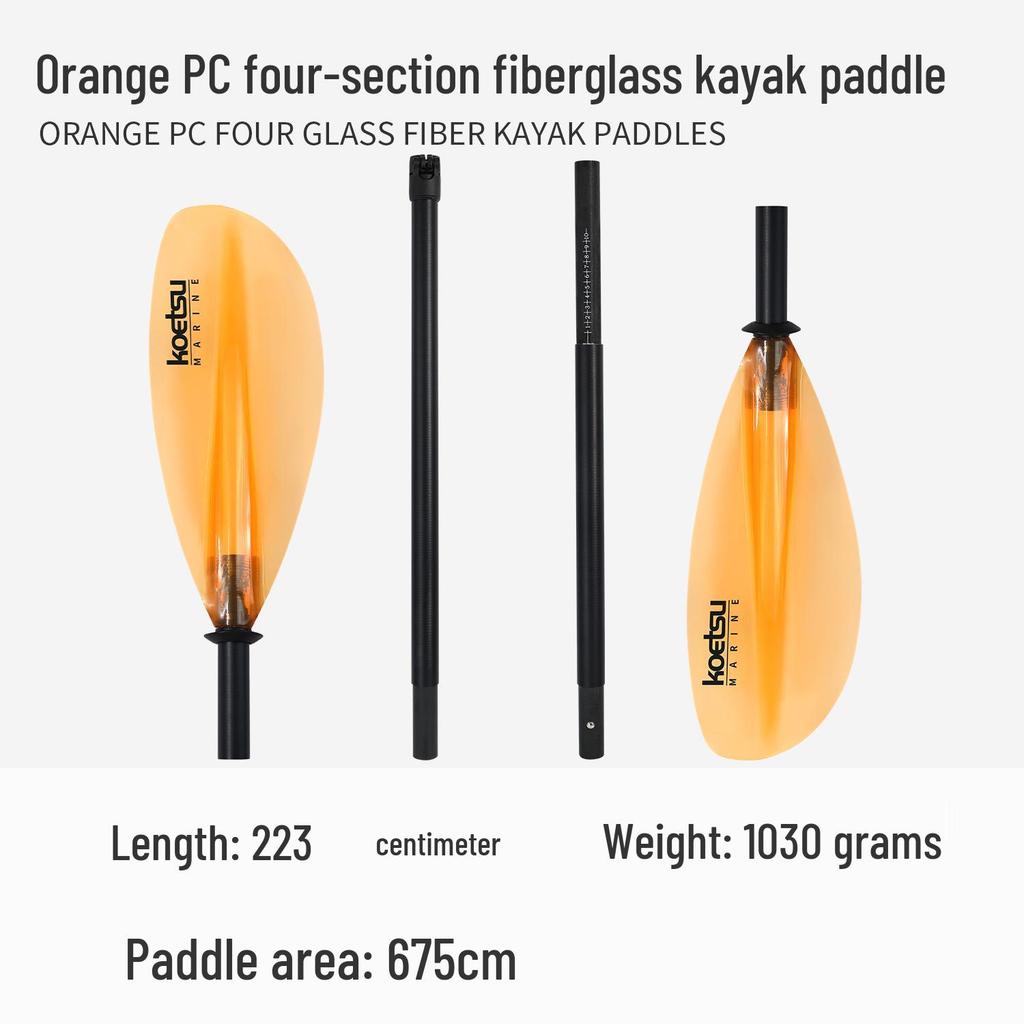 KOETSU Surf Paddleboard Dual-Use Aluminum Paddle: Single/Double Head Kayak & Paddleboard Paddle