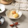 Japanese Kiln Transformation Plum Blossom Flavor Plate, Snack Dipping Sauce Plate, Seasoning Plate, Household Ceramic Soy Sauce Dish, Vinegar Dish, Fr