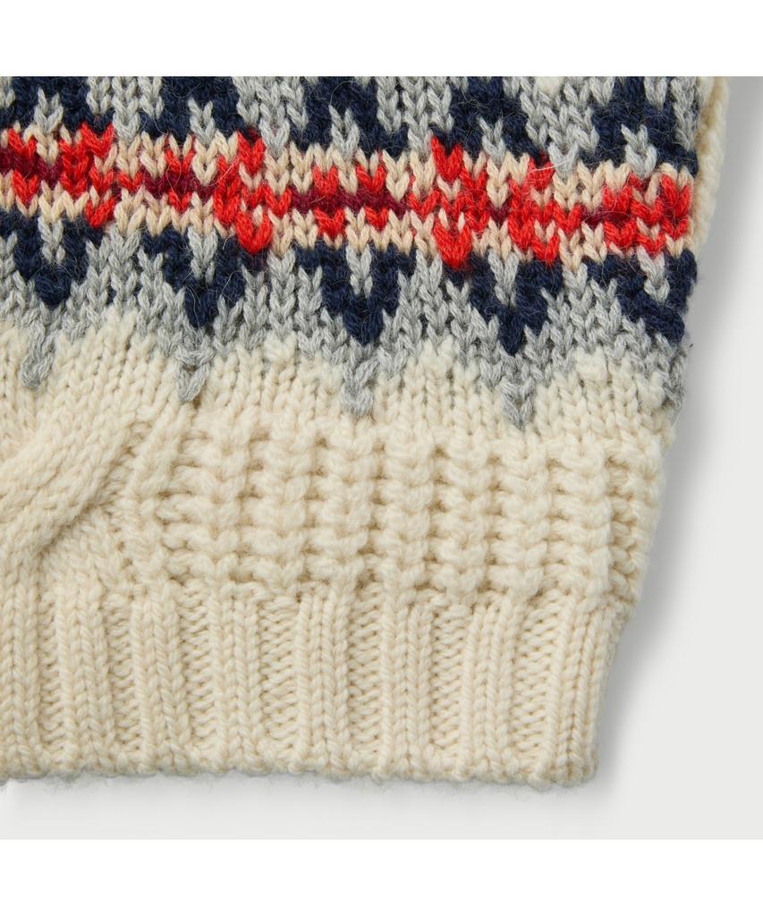 IROWOMEN Garik Over-Shoulder Nordic Cardigan Iowcw25101Ivx