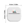 High Definition Portable Label Printer For Students Homework Sticker With OCR Wireless Scanner Rechargeable Battery