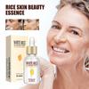 Rice Extract Anti-Wrinkle Serum - Nourishing Hydrating Firming Brightening Facial Serum, Fine Line Smoothing Care