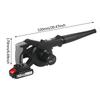 21V Lightweight Battery Powered Leaf Blowers for Patio, Yard, Sidewalk,Small Leaf Blower,2-In-1