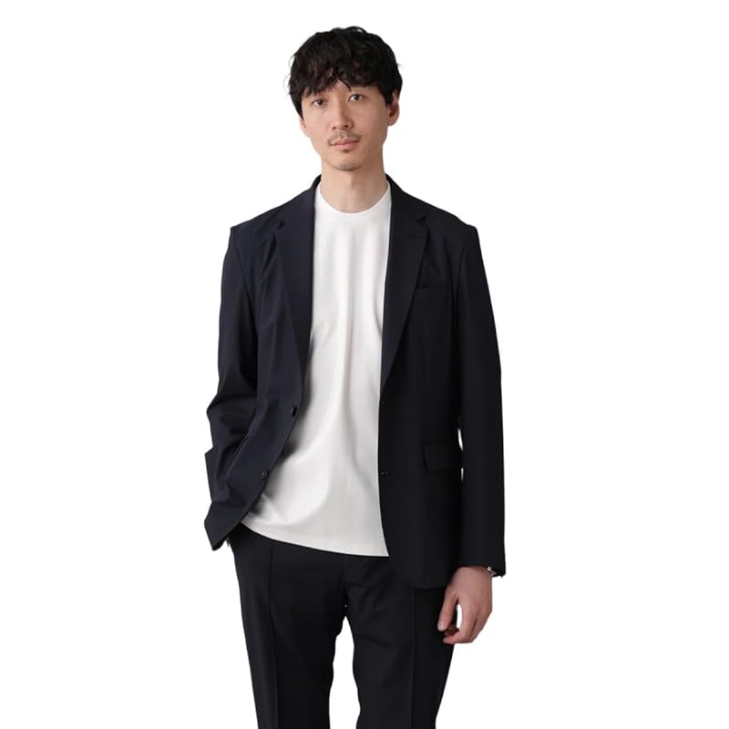 

[Nano Universe] N JACKET BASIC” tropical stretch jacket men s S 121 D. Navy 668-5117202