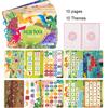 Reusable Children Stickers Busy Books Montesorri Quietbook Montreasures Activity Quire Bussy Notebook Monzo Montessori Materials