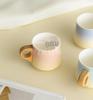 Premium Ceramic Tea Cup Set with Wooden Handles: Elegant Australian White Espresso Cups for Two