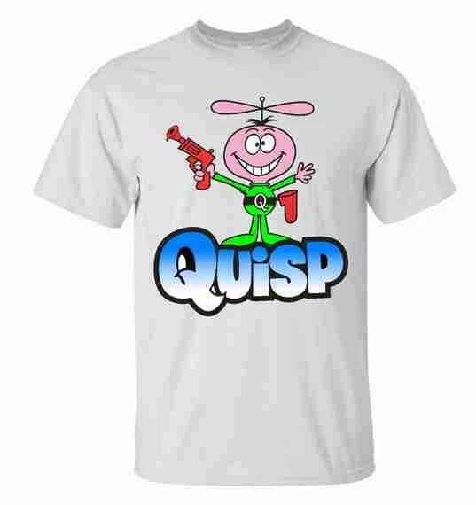 QUISP RAY GUN VERSION CEREAL T-T-shirt! Not Quake, Boo Berry Fruit Brute L