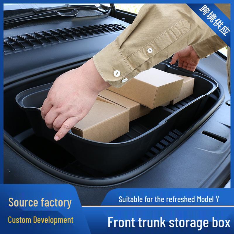 Model Y 2025 Facelift New Front Trunk Multi-Functional Storage Box