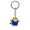 Zootopia Backpack Charm: Soft PVC Keychain Ornament