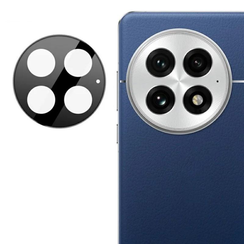 

For OnePlus 13 Camera Lens Protector WANLONFENG HD Full Black Silk Printed Lens Film Black