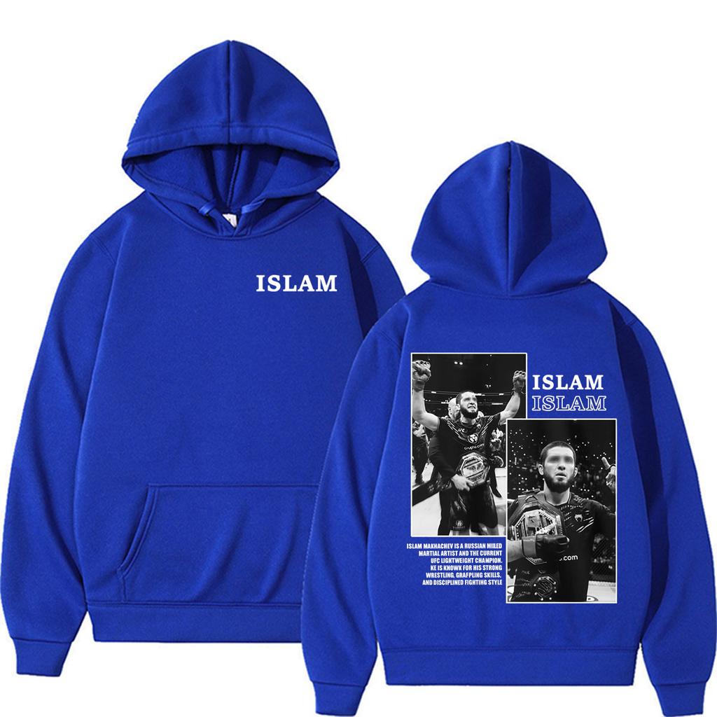 Dagestan Russian Islam Makhachev Cover Hoodie Men's Fashion Violence Aesthetic Sweatshirt Hoodies Streetwear
