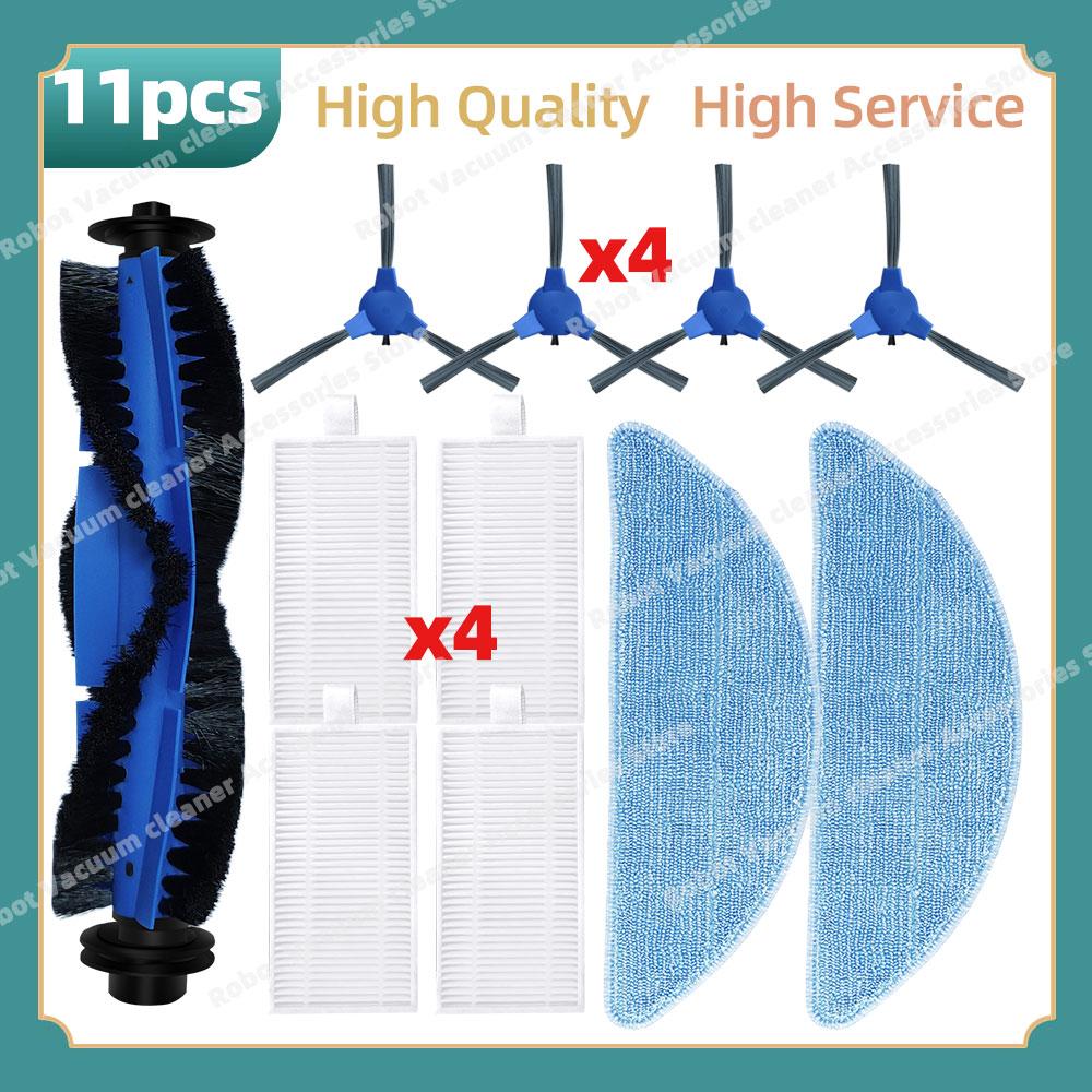 Compatible For ( Conga 2290 Ultra 05661 ) Parts Main Side Brush Hepa Filter Mop Cloth Dust Bag Replacement  Accessories