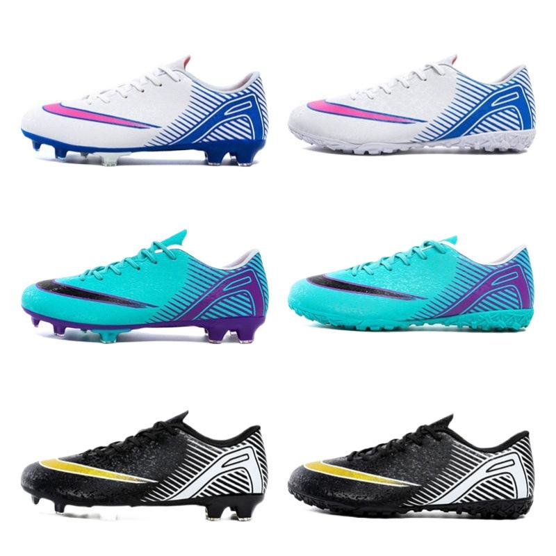 Summer European Cup Mbappe High-top Football Shoes AG Long Nails TF Broken Nails Couple Casual Sports Shoes