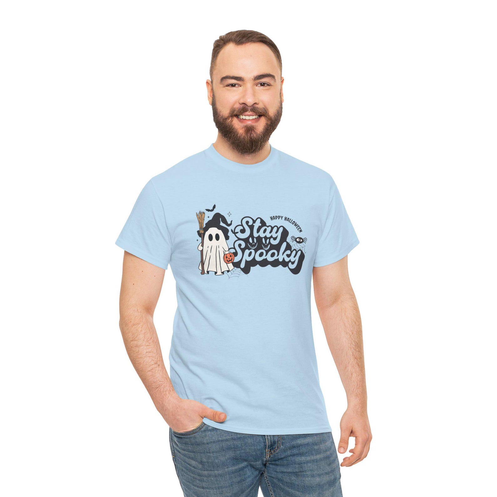 Spooky Halloween Tee: Unisex Cotton 2XL