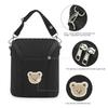 Mommy Bag Korea Cute Bear Portable Multifunctional Stroller Nappy Bag Soft Maternity Storage Bags Baby Diaper Organizer