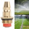 1/2" Brass Atomizing Spray Fitting Connector Misting Nozzle Filter Garden Irrigation Mounting Water Sprinkler Nozzle