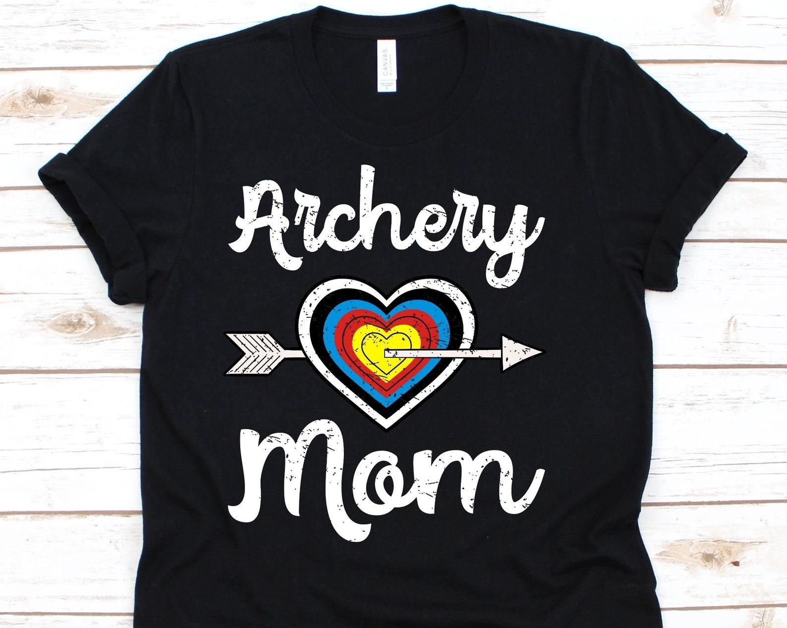 Archery Mom Shirt, Gift For Archer, Archery Shirt For Women, Archery T-Shirt, Bow And Arrow Shirt, Crossbow, Arrow Shirt, Mother s Day Gift M