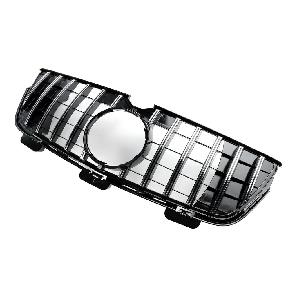 Front Bumper Grill Grille Fit Mercedes-Benz GL X164 GL450 GL500 2010-12 Chrome
