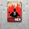 mad men TV show Metal Signs wall decor Vintage Tin Signs Captain Metal Poster Decor for Bar Pub Club Wall Decoration
