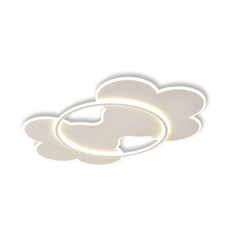 UOSU Cream Style Full-Spectrum Eye-Protection Tri-Color Ceiling Light