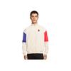 Nike Court Heritage Fleece Zip-Up Stand Collar Long Sleeve Jacket Men Jackets Light-Ivory Midnight-Blue Light-Deep-Red FZ6926-110
