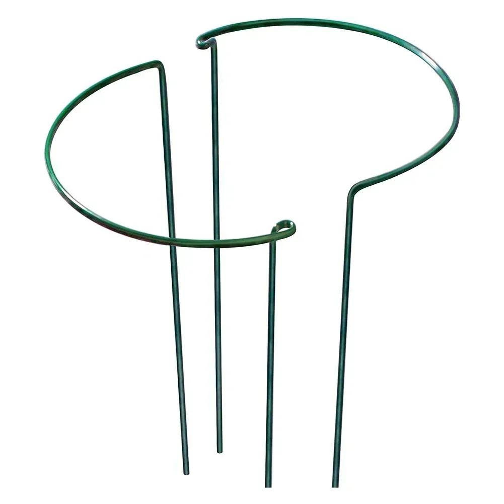 Tuteurs de soutien pour plantes : protection et stabilité. Utilisation : fleurs, rosiers, tomates. Cadre de support robuste.