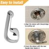 Pack of 2 H79 for Delta 1300 1400 Series Faucet Handle Replacement with Screws and Wrenches Silver