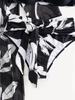 Women's High Waist Bikini 3-Piece Set with Long Shirt - European & American Style 2025 Swimwear