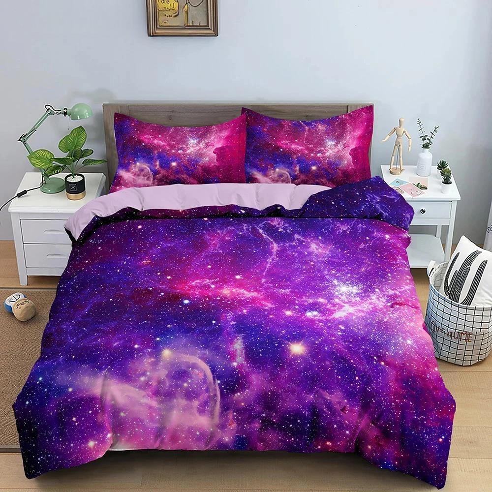 3D Sängkläder Lyxigt Barn Påslakanset Sängset Påslakan 220x240 med 1/2 Örngott Täcke Sängklädesset Twin Queen