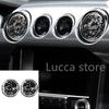 Carbon Fiber For Ford Mustang 15-20 CD Air Conditioning Control Panel Gear Panel Air Panel car Sticker cover Car