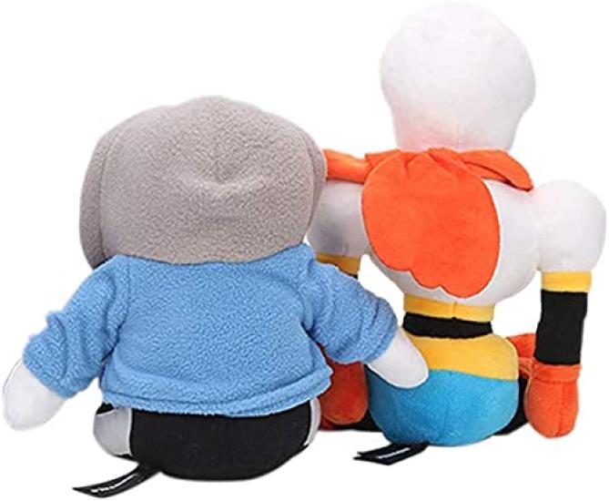 KJOET Undertale Dolls Sans and Moe Birthday Set of 2 Papyrus, Merchandise, Toy, Ornament, Gift, Present,