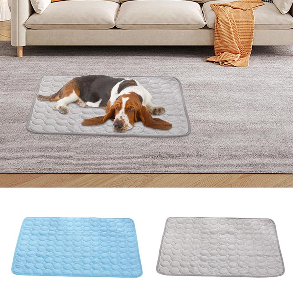 Dog Cooling Mat Pad Waterproof Sleeping Cool Mat For Dogs Cats Ergonomic Kennel Mattress Pet Supplies For Beach Car Trip Picnic
