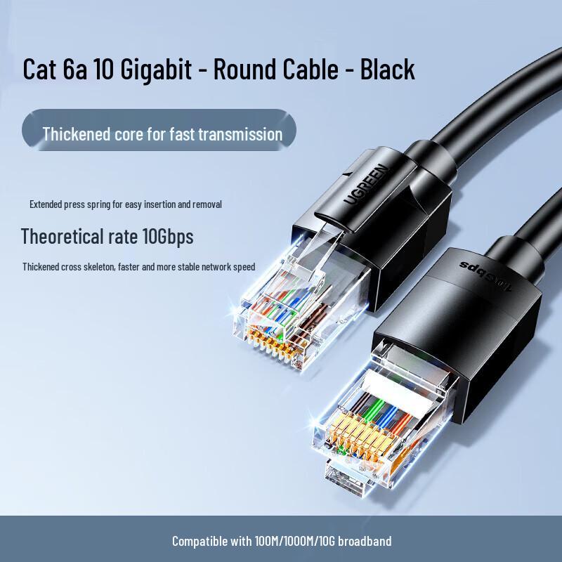 

Ugreen Cat6a 10 Gigabit Ethernet Network Cable