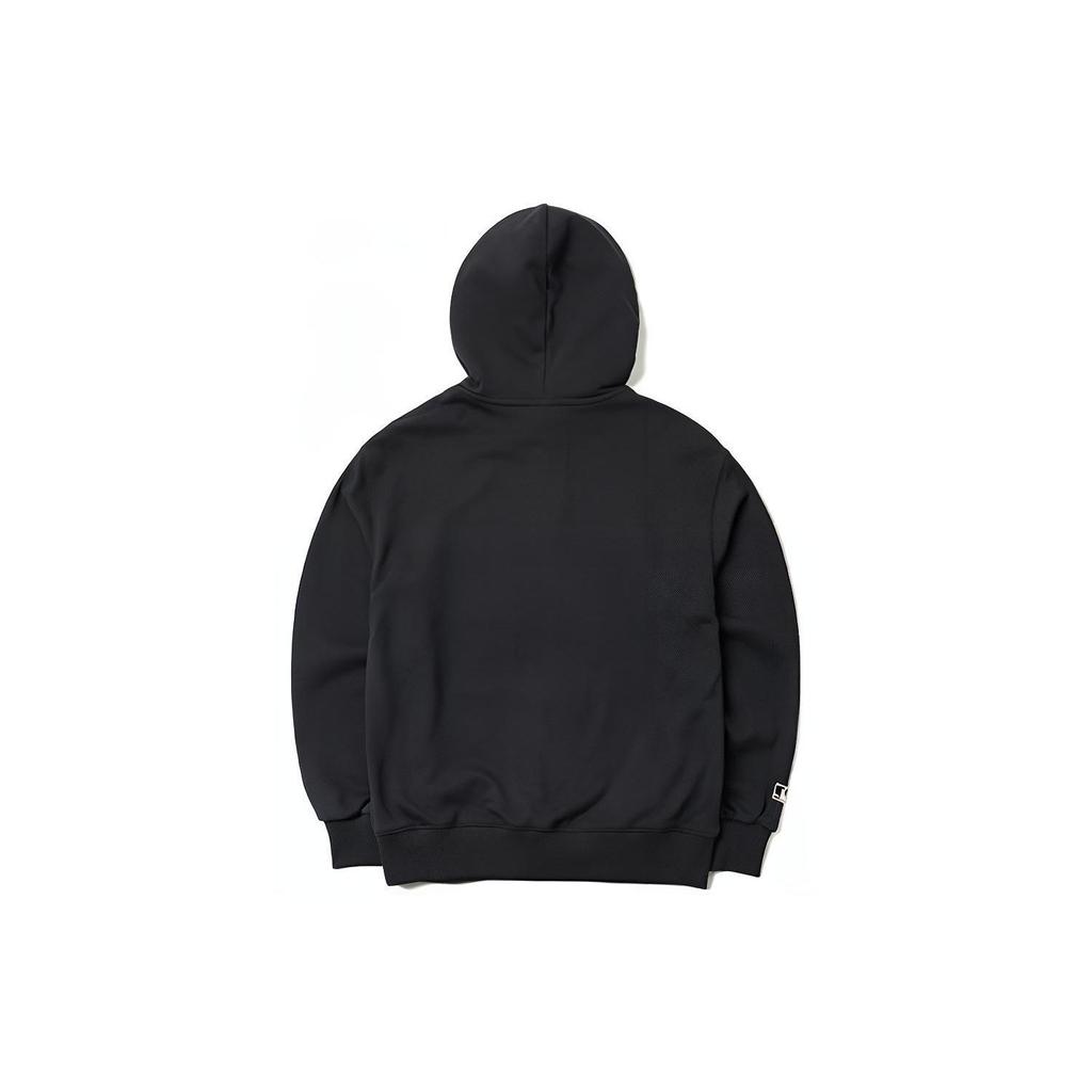 MLB FW21 Logo Sports Couple Pullover Warm Hooded Sweatshirt Unisex Sweatshirt Black 3AHDS0214