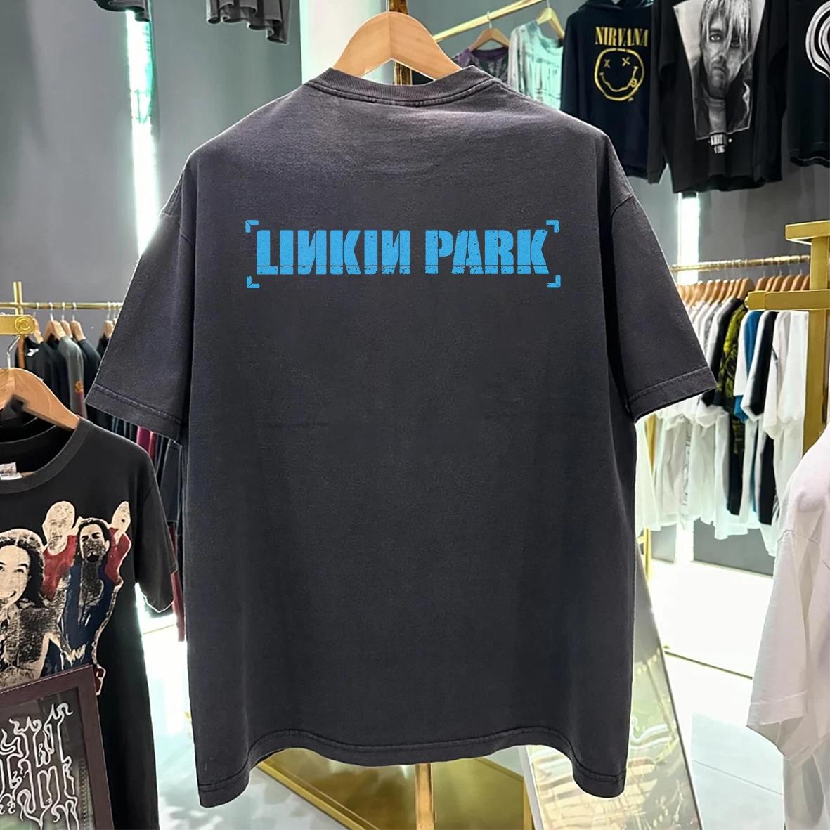 L.I.N.K.I.N. Park 90 s Rap Promo T-Shirt Black XXL S
