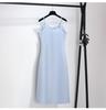 Women's Spring 2026 High-End Two-Piece Set: Satin Slip Dress & Knitted Cardigan