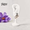 Talos Human Ear Earrings Holder, 3D Printed Earring Stand, Shape Jewelry Hanger Display Stand for Dresser Countertop
