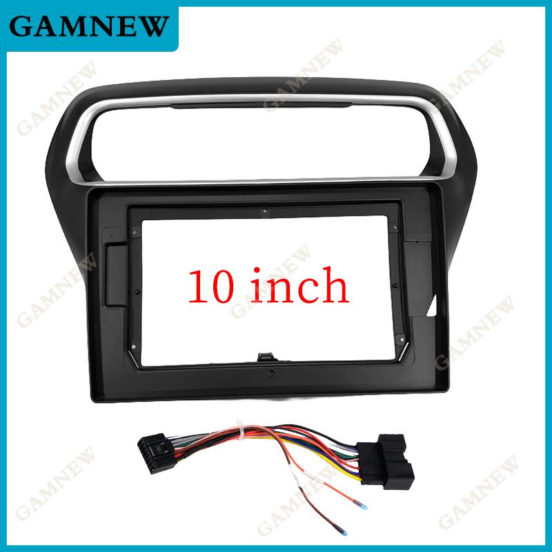 9 10 Inch Car Frame Fascia Adapter Decoder Android Radio Dash Fitting Panel Kit For Ford Escort 2014-2018